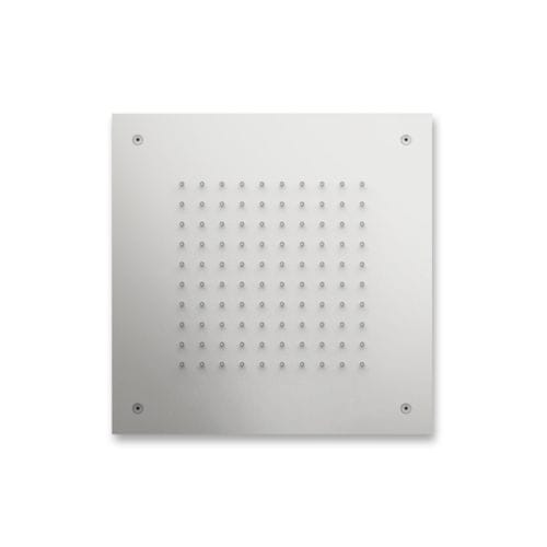 Cabeça de chuveiro de embutir no teto - H2O 40 - Aquademy - quadrada / tipo chuva