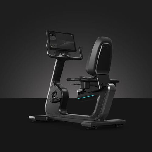 Bicicleta estática reclinada - Onyx  - Matrix - da linha comercial / da linha residencial