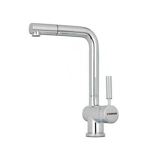 Misturador monocomando de bancada - DENALI - Nodor - em metal cromado / em aço inoxidável / para cozinha