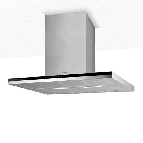 Coifa de ilha - MIRAGE PREMIUM 1200 - Nodor - de exaustão / com iluminação embutida / silenciosa