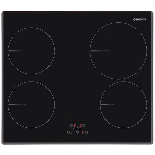 Cooktop de indução - I 4060 BK - Nodor - 4 bocas / de embutir / com painel touch