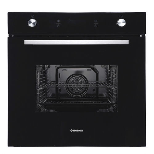 Forno elétrico - D 7008 DT BK - Nodor - ventilado turbo / de embutir / com 1 câmara