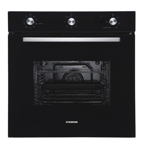 Forno elétrico - D 6106 AC BK - Nodor - ventilado turbo / de embutir / com 1 câmara