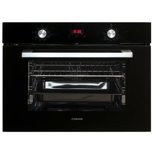 Forno elétrico - D 5008 DT BK - Nodor - ventilado turbo / de embutir / com 1 câmara