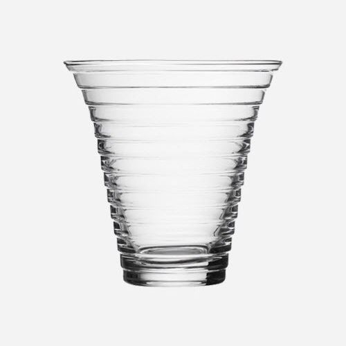 Vaso contemporâneo - iittala - em vidro