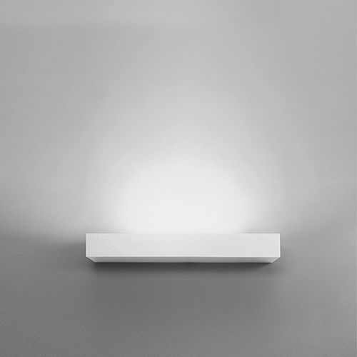 Arandela contemporânea - ZERO 3 COMPACT - LUCITALIA - para ambiente interno / em alumínio fundido / retangular