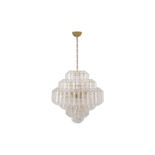 Lustre contemporâneo - STELLA - Baker Furniture Co. - em cristal / em vidro de Murano / em latão