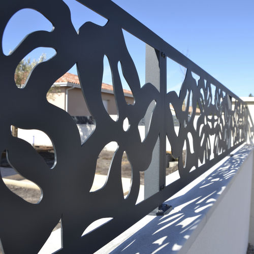 Cerca de tela soldada - . - PALISSA DESIGN - para jardim / metálica / contemporânea