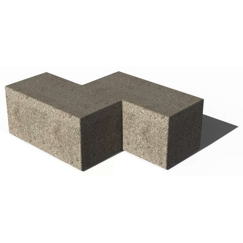 Banco para espaço público de design minimalista - TETRIS Z2 - URBAN-NT - em concreto / sem encosto / sem braços