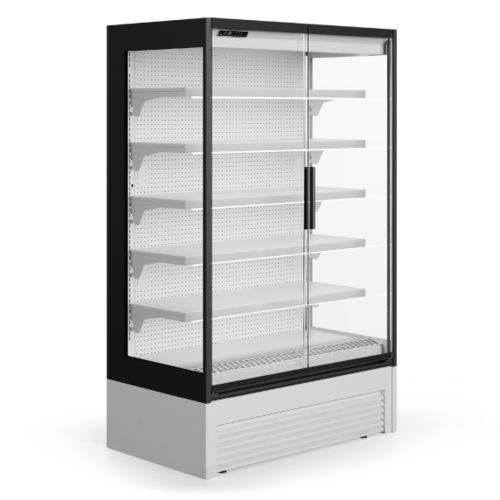 Vitrina refrigerada de estante - FUTURO - JORDAO - de parede / para loja / metálica