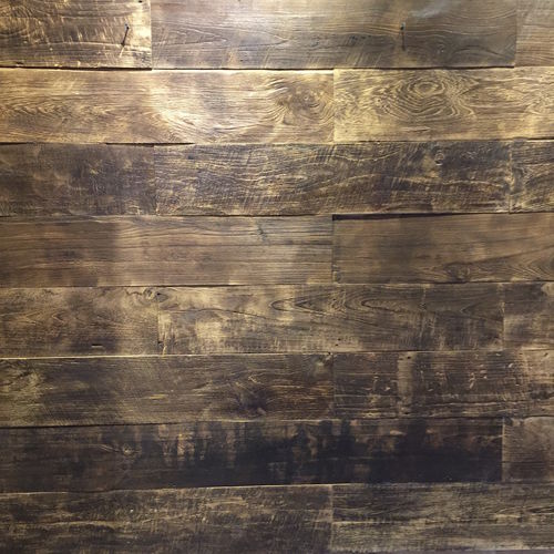 Painel decorativo de revestimento - PUNCAK JAYA - TEAK STORY - de parede / em material reciclado / em teca
