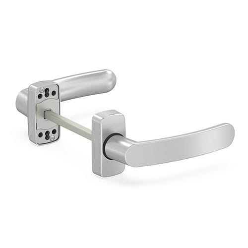 Maçaneta para porta - POLARIS - STAC - em aço inoxidável / em alumínio / em zamac