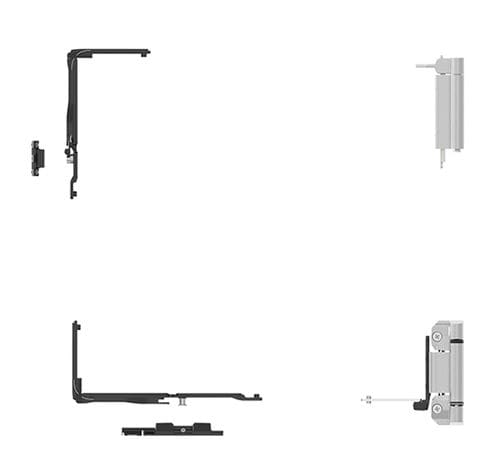 Kit de ferragens metálico - EVO-SOFT - STAC