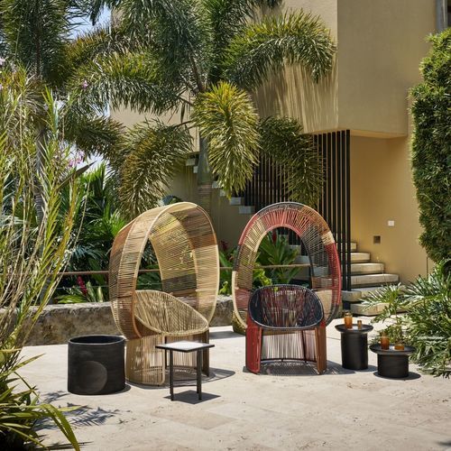 Cadeira contemporânea - CARTAGENAS  - Ames design - para ambiente externo / para ambiente interno / de jardim