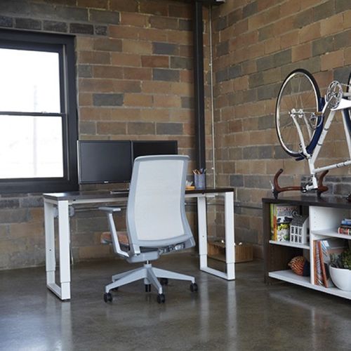 Poltronas de escritório contemporânea - COMFORTO 62 - Ersa - em tela / com encosto para cabeça / ajustável