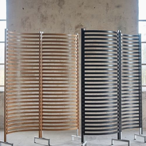 Biombo contemporâneo - NOPIANO - GLIMAKRA - em carvalho / em MDF / em faia