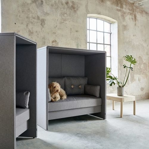 Sofá contemporâneo - LIMBUSSIT - GLIMAKRA - em tecido / com encosto alto / 100% reciclável