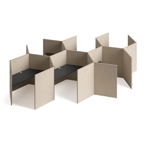 Posto de trabalho para escritório - LIMBUS HEXAGON 6 - GLIMAKRA