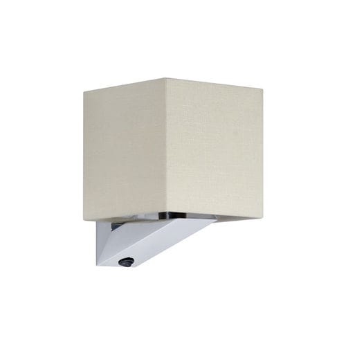 Arandela contemporânea - SHARON  - QUICK ITALY LIGHTING - para ambiente interno / em alumínio anodizado / em tecido