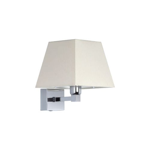 Arandela contemporânea - DOMINIQUE  - QUICK ITALY LIGHTING - para ambiente interno / em latão / em tecido