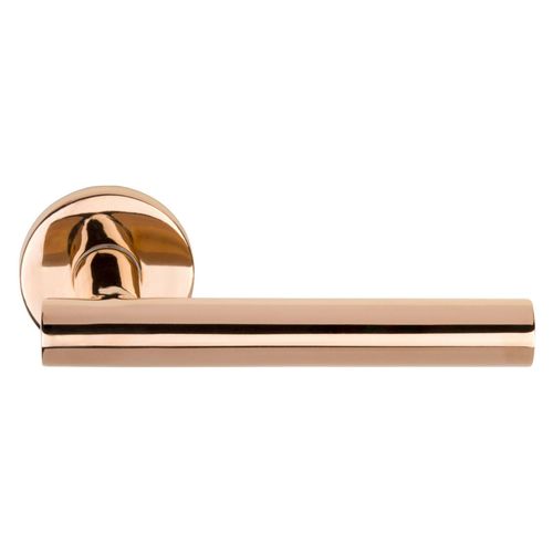 Maçaneta para porta - BASICS LBVII-19 - Formani - em aço inoxidável / contemporânea