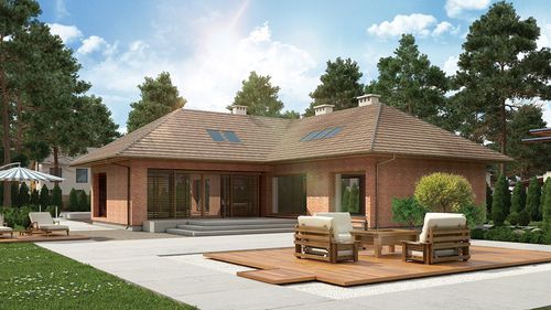Revestimento de fachada em tijolo - ALHAMBRA SUN - King klinker - em clínquer
