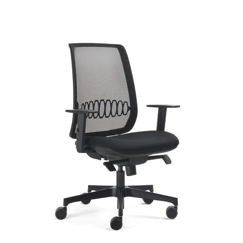 Poltronas de escritório contemporânea - COBRA RETE - Sesta - em tela / em nylon / estofada