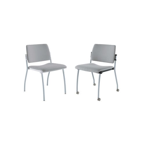 Cadeira para interlocutor contemporânea - INVENTIV' - Eol - para ambiente interno / em tecido / em tela