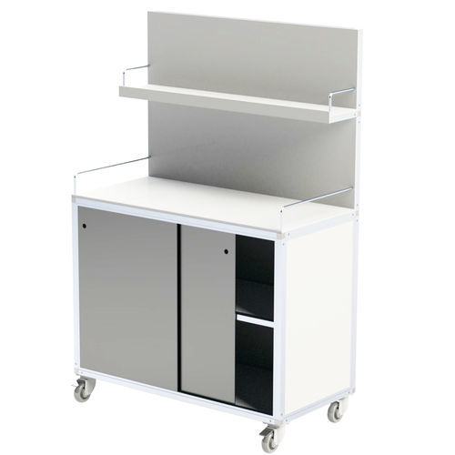 Buffet neutro com rodas - Neutro - Movidos srl - da linha comercial / para ambiente externo