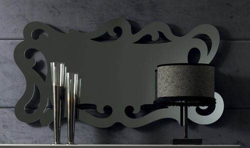Espelho de parede - CHLOE - Corte Zari - de design original / em madeira