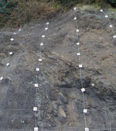 Tela contra queda de pedras - STEELGRID ®  - BIANCHINI INGENIERO