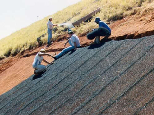 Geogrelha de reforço - BIANMAT ®  - BIANCHINI INGENIERO - para controle de erosão / para parede de retenção / tridimensional