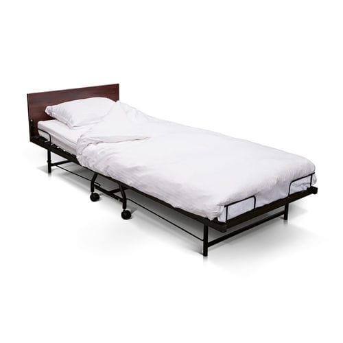 Cama de solteiro - VERDI - Bentley Europe - contemporânea / com cabeceira / com rodízios