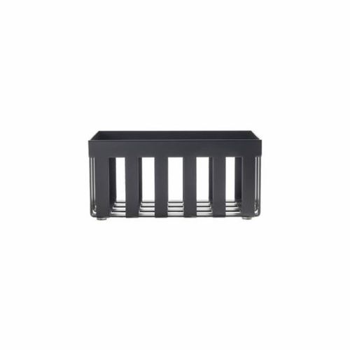 Porta-shampoo de parede para box de banheiro - BRASS BLACK - Klomfar GmbH - retangular