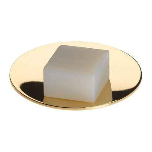 Saboneteira em latão - STACK IT - Klomfar GmbH - em latão banhado a ouro / para hotel / polida