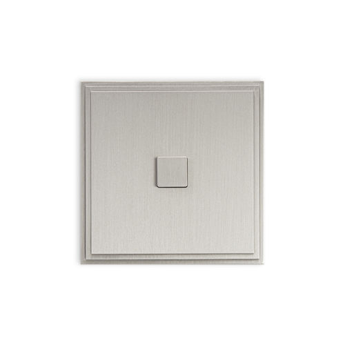 Interruptor com botão de pressão - TIARA - LARGE SQUARE  - Atelier Luxus - de embutir / em latão / contemporâneo
