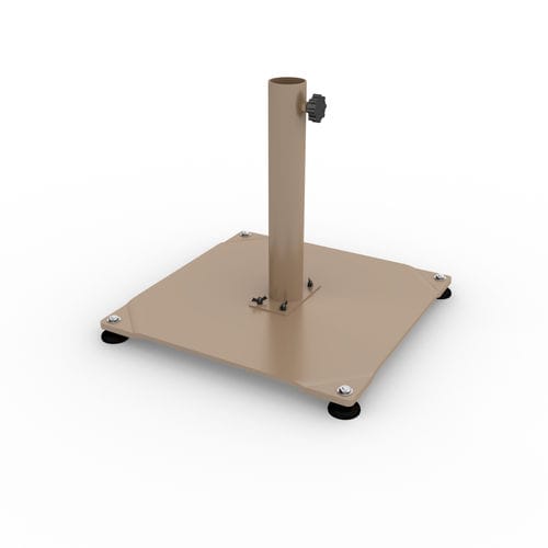Base para ombrelone metálica - BASE 50X50X0,5 E 50X50X2 - Poggesi