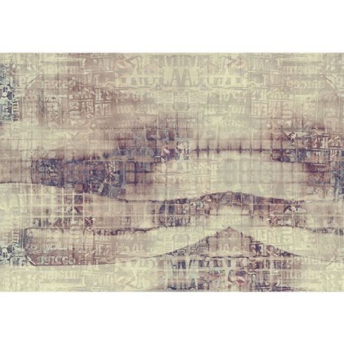 Papel de parede contemporâneo - LETTERS - Neodko - em tecido não tecido / panorâmico / quadriculado
