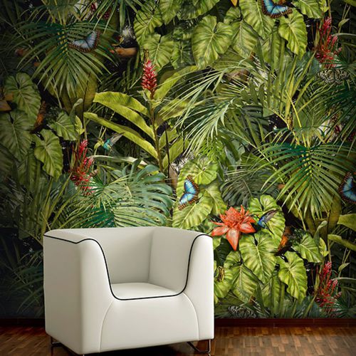Papel de parede de estilo - NAKITA - Neodko - vinílico / com natureza / floral