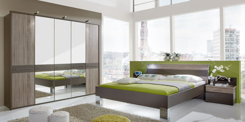 Guarda-roupa contemporâneo - ANCONA - Wiemann - em carvalho / com portas de correr / com portas de abrir