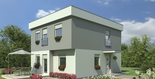 Casa pré-fabricada - KRISTINA - Domprojekt - ecológica / contemporânea / de 2 andares