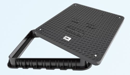 Tampa para caixa de inspeção em compósito - KIO CLASS D400 | 950X950 - Polieco - retangular / pré-fabricada