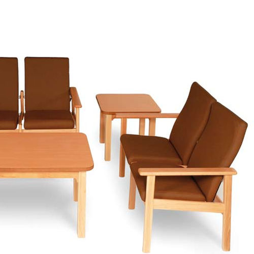 Mesa lateral contemporânea - 640 - Tagar - em laminado de alta pressão / com base em madeira maciça / com base em faia