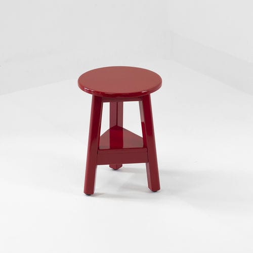 Banqueta contemporânea - GRANIER - AZUR CONFORT - em faia / em madeira laqueada / com base em madeira