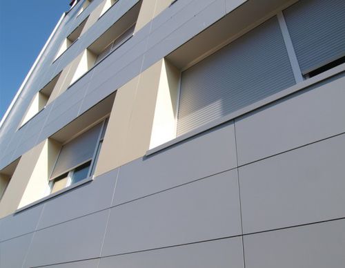 Fachada ventilada em compósito - KERROCK - em folhas