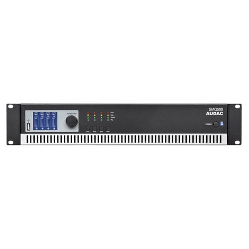 Amplificador de áudio - SMQ750 - Audac - 4 zonas / conectado