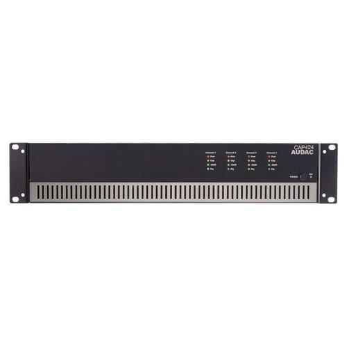 Amplificador de áudio - CAP424 - Audac - 4 zonas / multizona