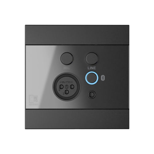 Teclado de controle para equipamento multimídia - WP225 - Audac - de parede / profissional