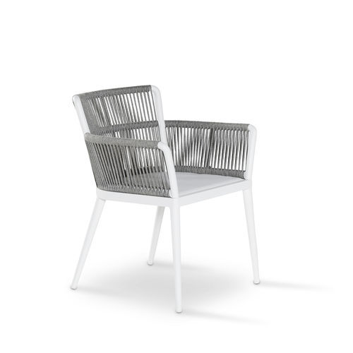Cadeira de sala de jantar contemporânea - SIENA - ARKIMUEBLE - de jardim / para pátio / em tecido