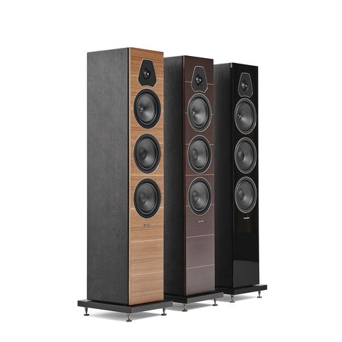 Caixa de som coluna - LUMINA III - Sonus Faber - residencial / para ambiente interno / em madeira